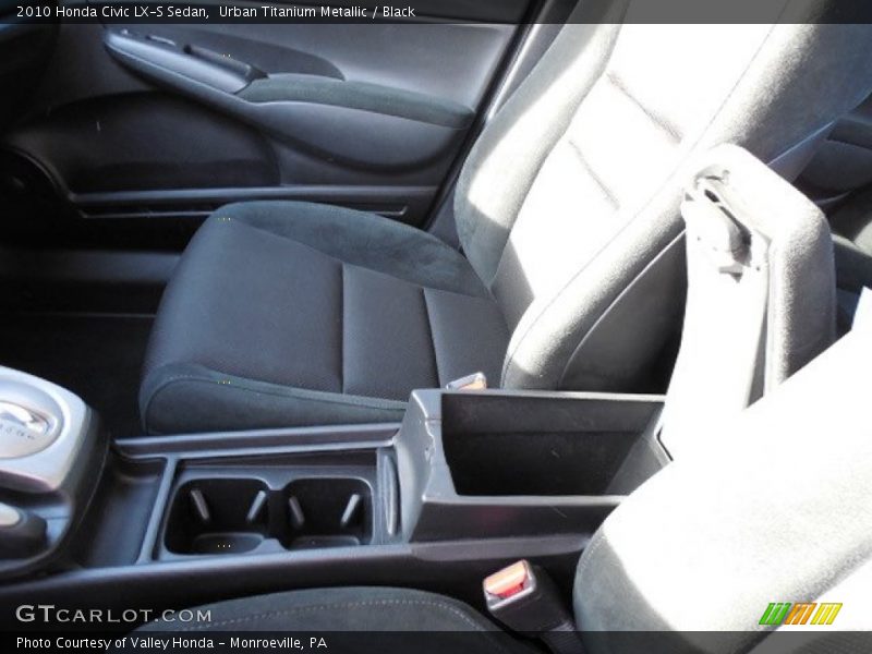 Urban Titanium Metallic / Black 2010 Honda Civic LX-S Sedan