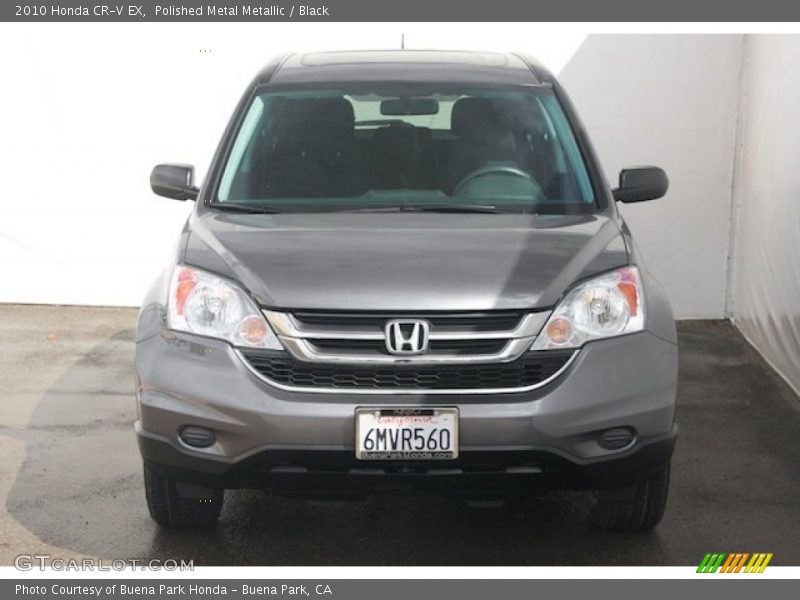 Polished Metal Metallic / Black 2010 Honda CR-V EX