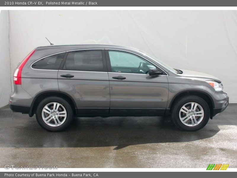 Polished Metal Metallic / Black 2010 Honda CR-V EX