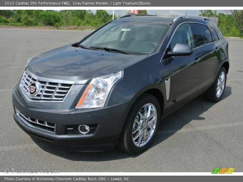 Gray Flannel Metallic / Light Titanium/Ebony 2013 Cadillac SRX Performance FWD