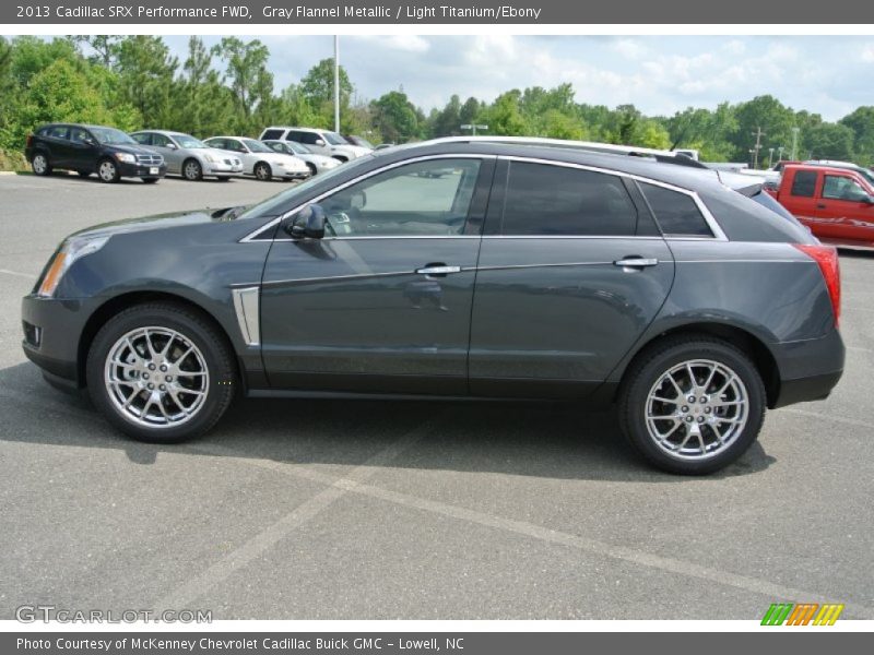 Gray Flannel Metallic / Light Titanium/Ebony 2013 Cadillac SRX Performance FWD