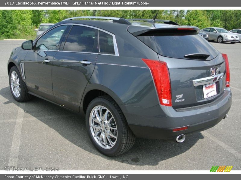 Gray Flannel Metallic / Light Titanium/Ebony 2013 Cadillac SRX Performance FWD