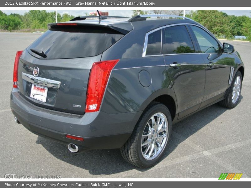 Gray Flannel Metallic / Light Titanium/Ebony 2013 Cadillac SRX Performance FWD