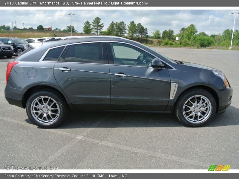 Gray Flannel Metallic / Light Titanium/Ebony 2013 Cadillac SRX Performance FWD