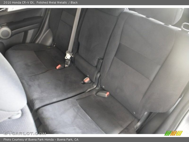Polished Metal Metallic / Black 2010 Honda CR-V EX
