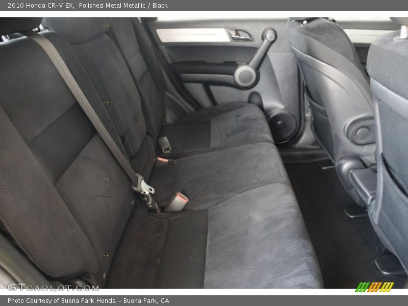 Polished Metal Metallic / Black 2010 Honda CR-V EX