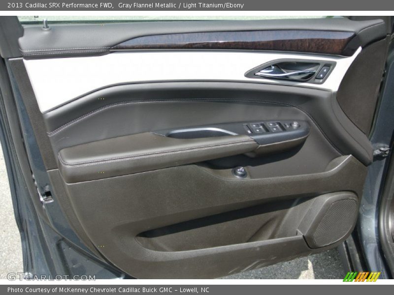 Gray Flannel Metallic / Light Titanium/Ebony 2013 Cadillac SRX Performance FWD