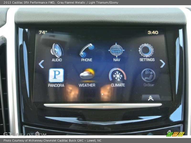 Gray Flannel Metallic / Light Titanium/Ebony 2013 Cadillac SRX Performance FWD