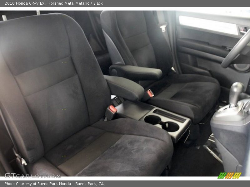 Polished Metal Metallic / Black 2010 Honda CR-V EX