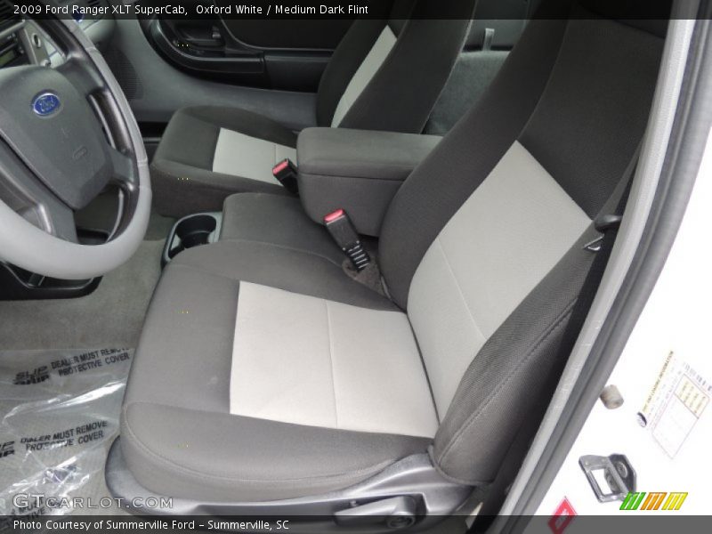 Oxford White / Medium Dark Flint 2009 Ford Ranger XLT SuperCab