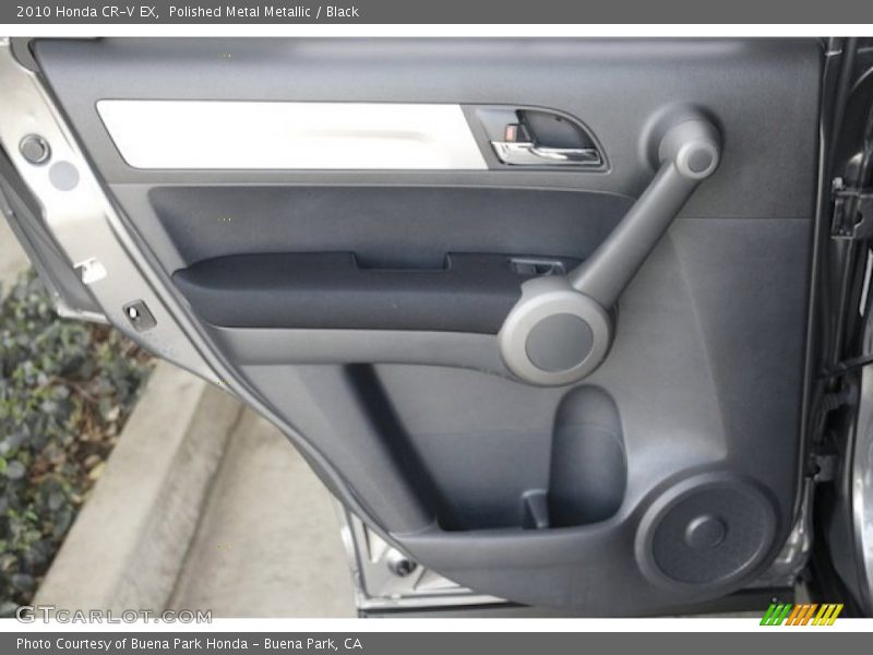 Polished Metal Metallic / Black 2010 Honda CR-V EX