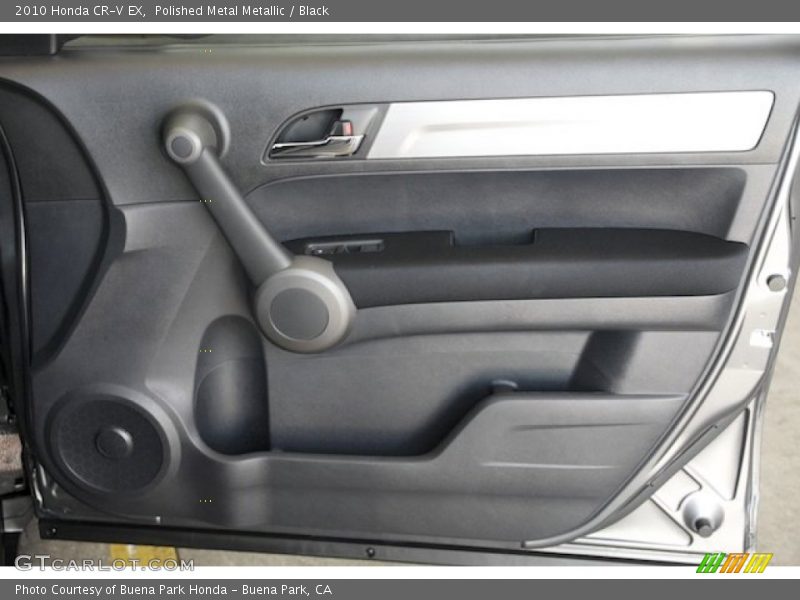 Polished Metal Metallic / Black 2010 Honda CR-V EX
