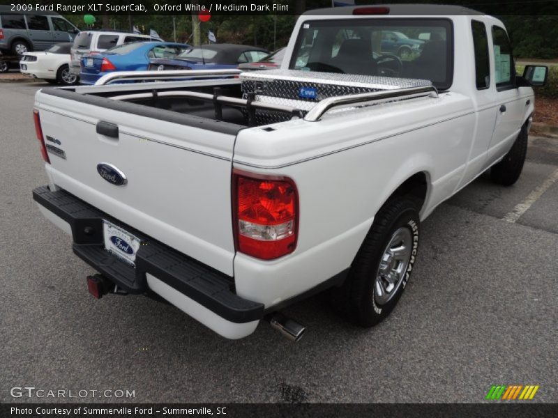 Oxford White / Medium Dark Flint 2009 Ford Ranger XLT SuperCab
