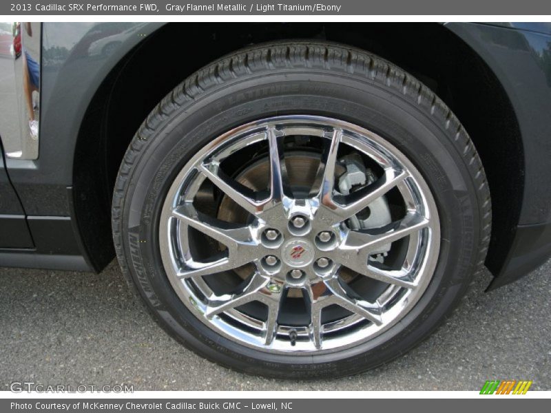 Gray Flannel Metallic / Light Titanium/Ebony 2013 Cadillac SRX Performance FWD