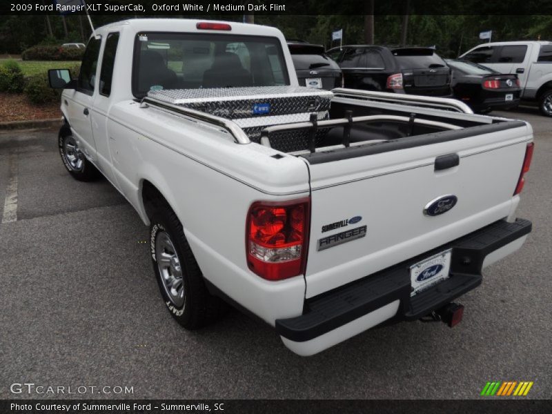 Oxford White / Medium Dark Flint 2009 Ford Ranger XLT SuperCab