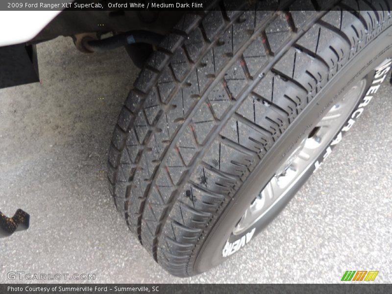 Oxford White / Medium Dark Flint 2009 Ford Ranger XLT SuperCab