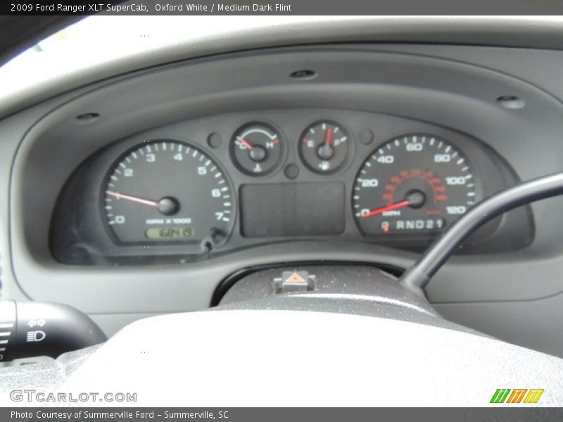 Oxford White / Medium Dark Flint 2009 Ford Ranger XLT SuperCab