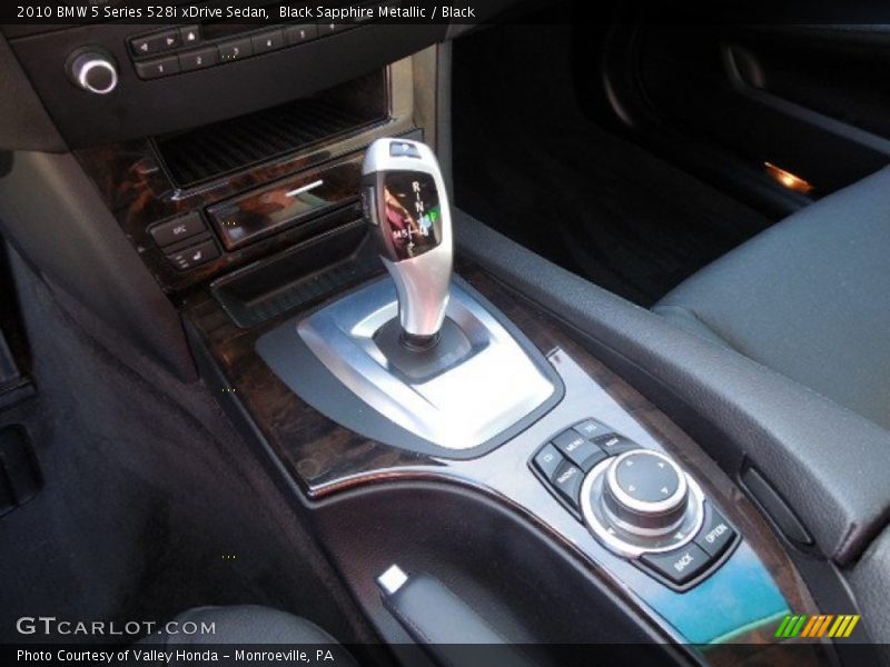 Black Sapphire Metallic / Black 2010 BMW 5 Series 528i xDrive Sedan
