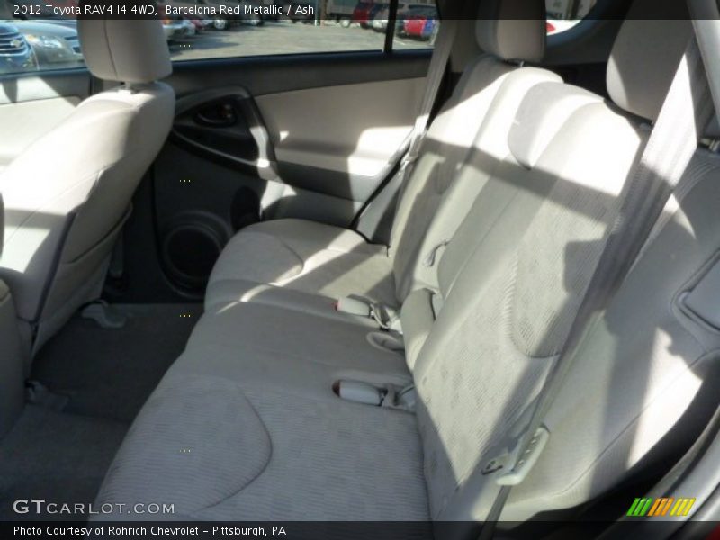 Barcelona Red Metallic / Ash 2012 Toyota RAV4 I4 4WD