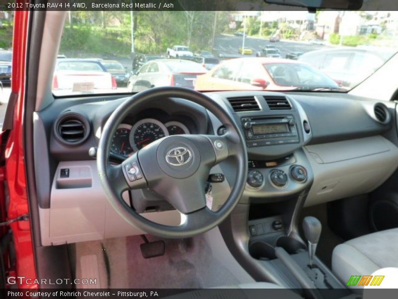 Barcelona Red Metallic / Ash 2012 Toyota RAV4 I4 4WD