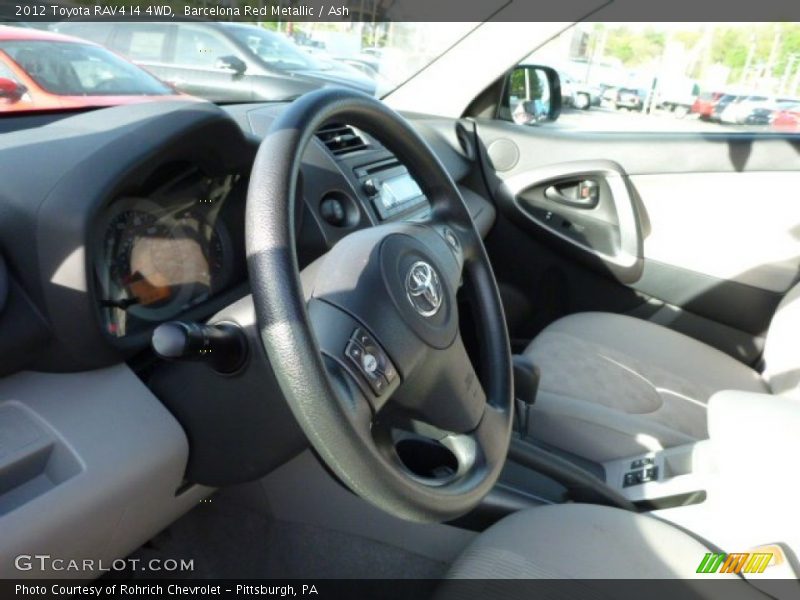 Barcelona Red Metallic / Ash 2012 Toyota RAV4 I4 4WD
