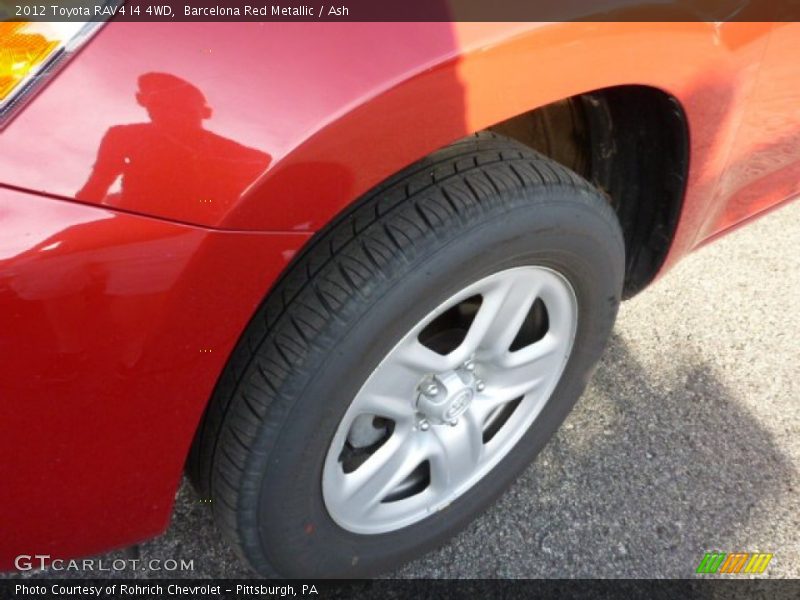 Barcelona Red Metallic / Ash 2012 Toyota RAV4 I4 4WD