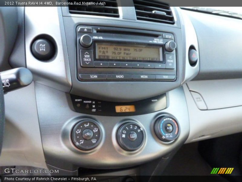 Barcelona Red Metallic / Ash 2012 Toyota RAV4 I4 4WD
