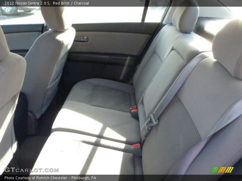 Red Brick / Charcoal 2012 Nissan Sentra 2.0 S