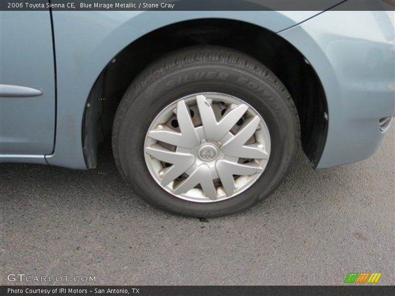 Blue Mirage Metallic / Stone Gray 2006 Toyota Sienna CE