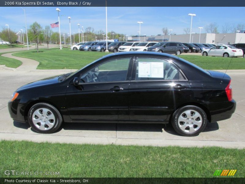  2006 Spectra EX Sedan Ebony Black