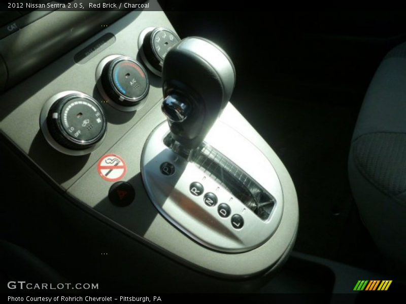 Red Brick / Charcoal 2012 Nissan Sentra 2.0 S