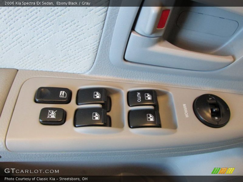 Controls of 2006 Spectra EX Sedan