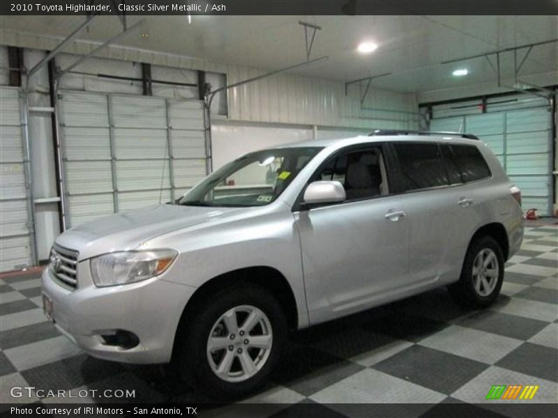 Classic Silver Metallic / Ash 2010 Toyota Highlander