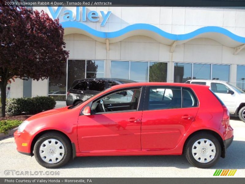 Tornado Red / Anthracite 2009 Volkswagen Rabbit 4 Door
