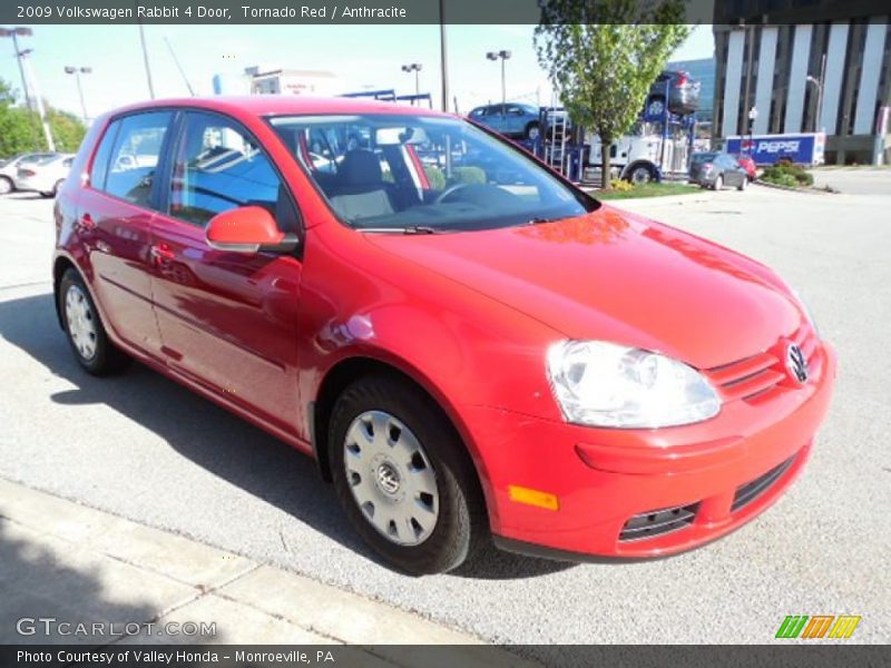 Tornado Red / Anthracite 2009 Volkswagen Rabbit 4 Door