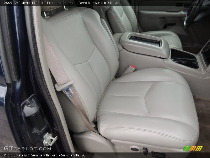 Deep Blue Metallic / Neutral 2005 GMC Sierra 1500 SLT Extended Cab 4x4