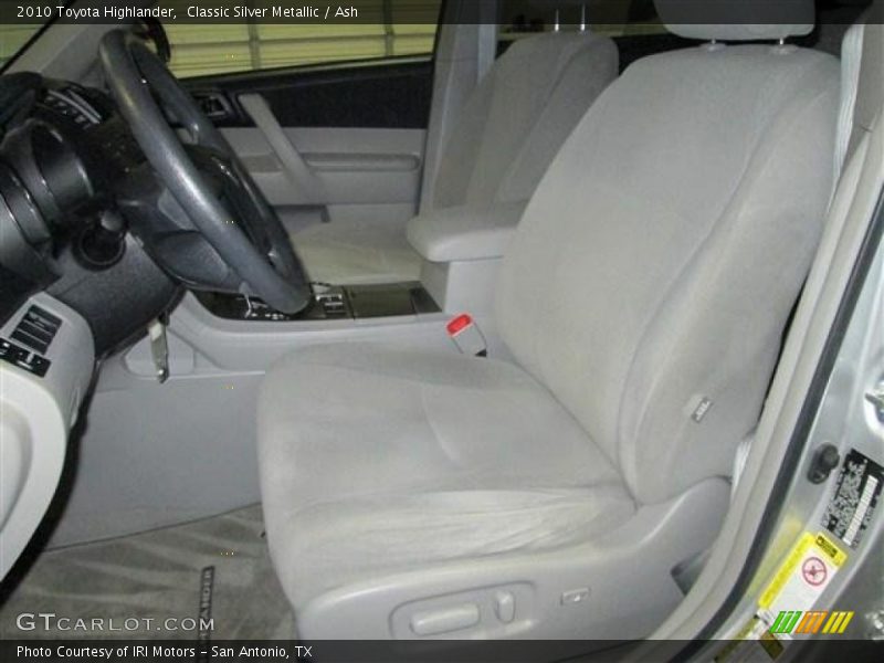 Classic Silver Metallic / Ash 2010 Toyota Highlander
