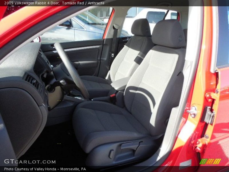 Tornado Red / Anthracite 2009 Volkswagen Rabbit 4 Door