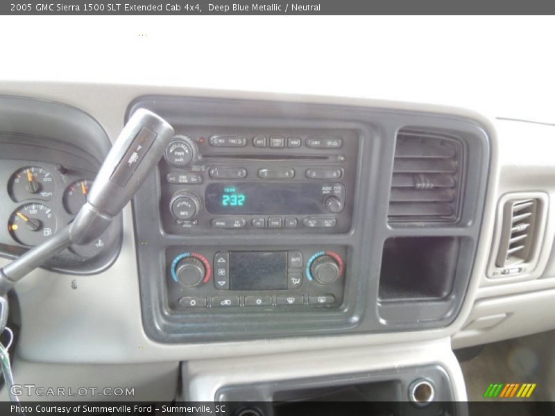 Deep Blue Metallic / Neutral 2005 GMC Sierra 1500 SLT Extended Cab 4x4