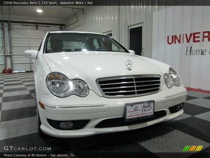Alabaster White / Ash 2006 Mercedes-Benz C 230 Sport
