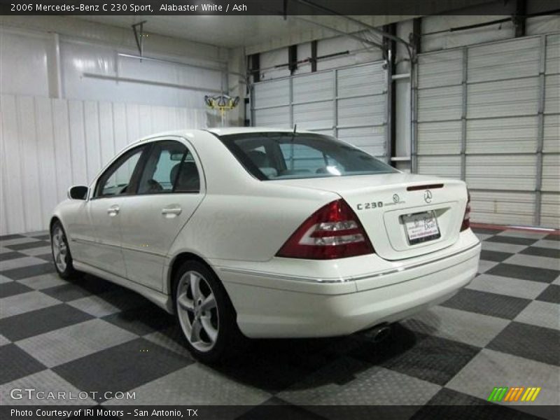 Alabaster White / Ash 2006 Mercedes-Benz C 230 Sport