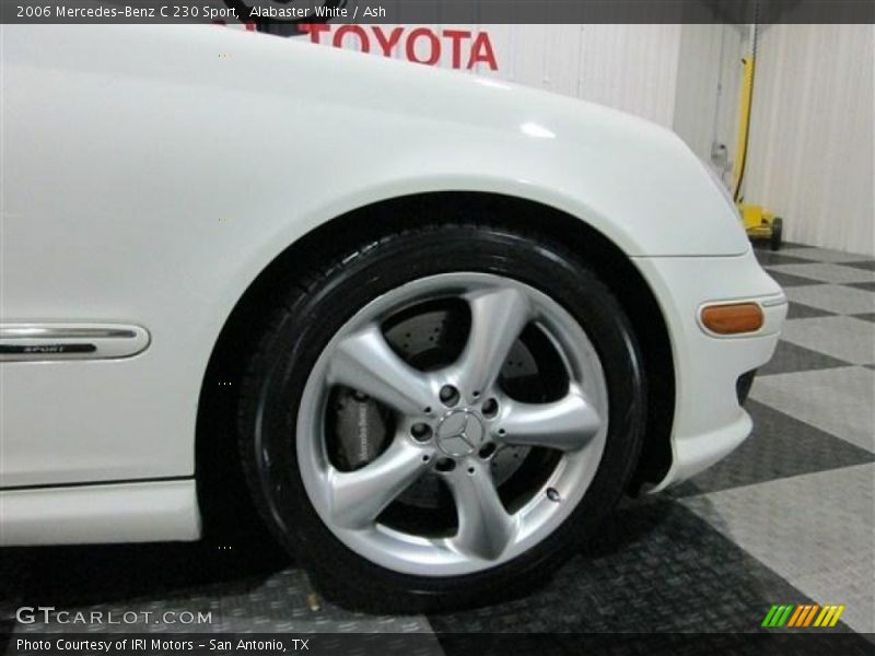 Alabaster White / Ash 2006 Mercedes-Benz C 230 Sport