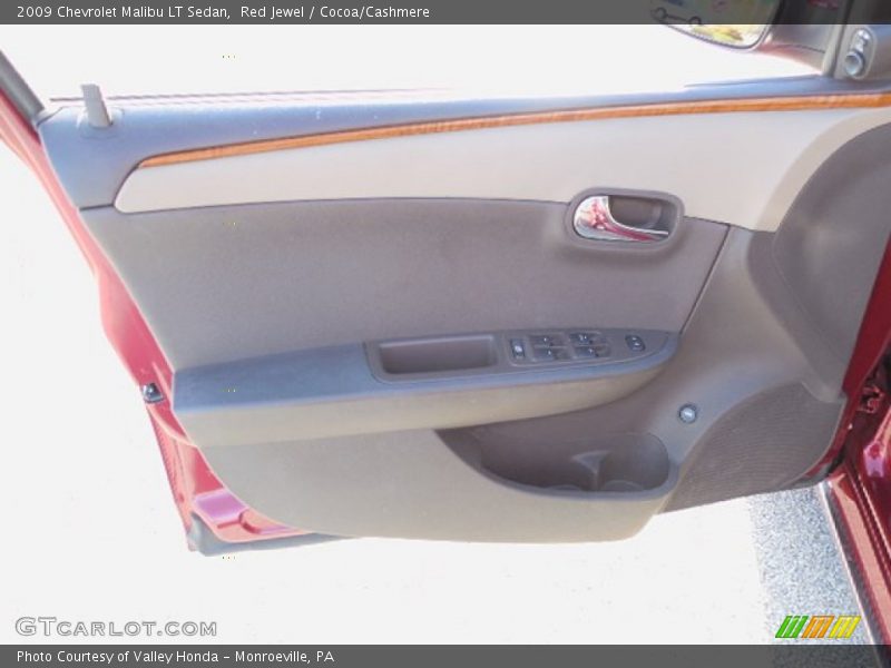 Red Jewel / Cocoa/Cashmere 2009 Chevrolet Malibu LT Sedan
