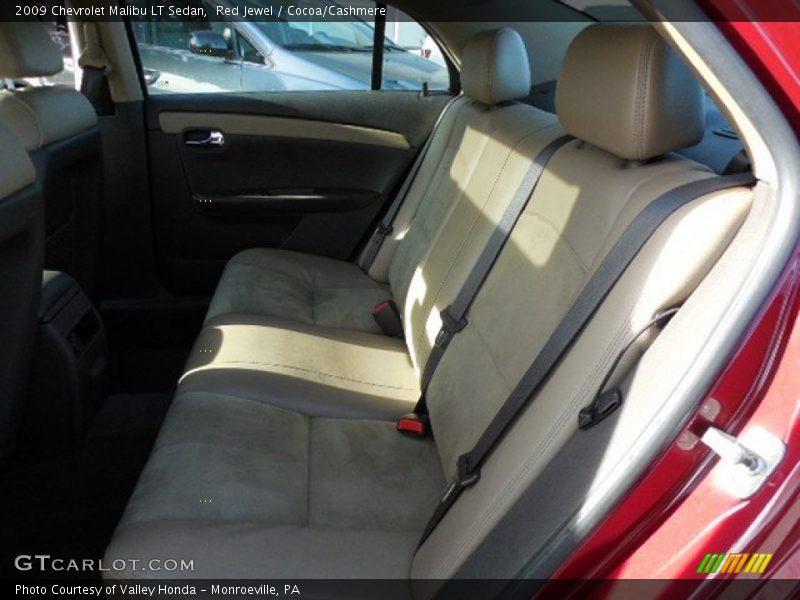 Red Jewel / Cocoa/Cashmere 2009 Chevrolet Malibu LT Sedan