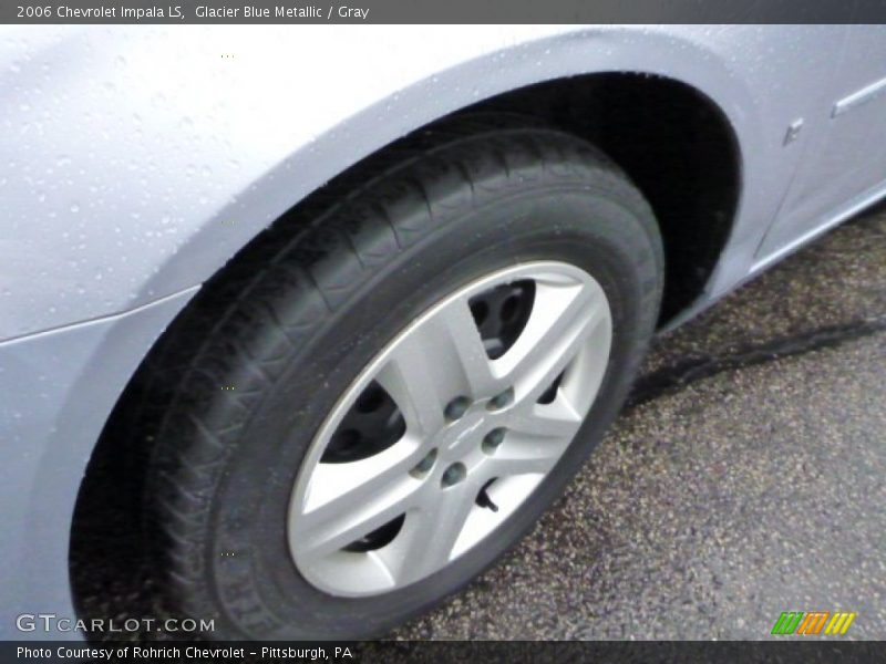 Glacier Blue Metallic / Gray 2006 Chevrolet Impala LS