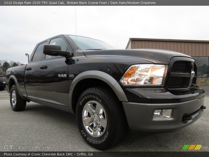 Front 3/4 View of 2010 Ram 1500 TRX Quad Cab