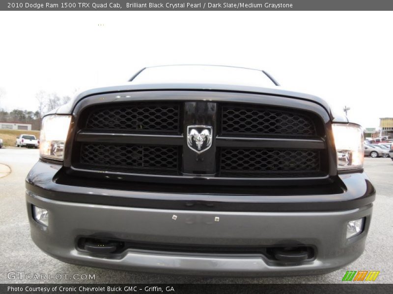 Brilliant Black Crystal Pearl / Dark Slate/Medium Graystone 2010 Dodge Ram 1500 TRX Quad Cab