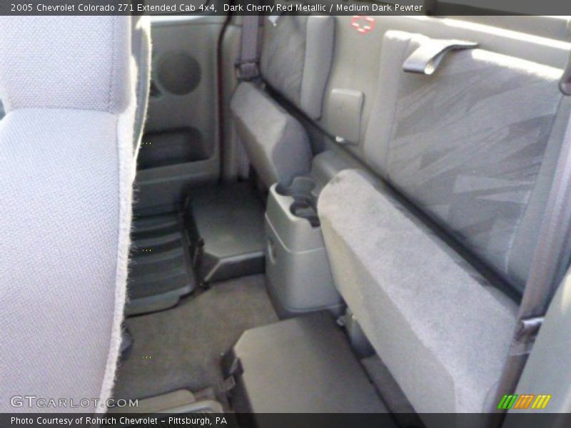 Dark Cherry Red Metallic / Medium Dark Pewter 2005 Chevrolet Colorado Z71 Extended Cab 4x4