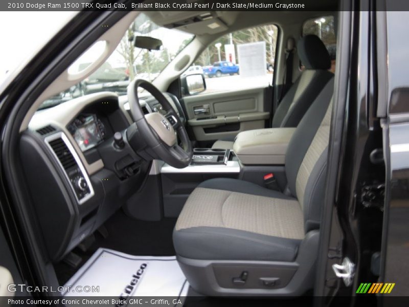  2010 Ram 1500 TRX Quad Cab Dark Slate/Medium Graystone Interior