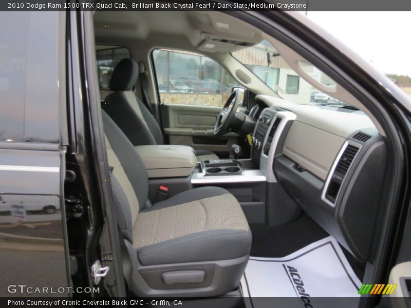 Brilliant Black Crystal Pearl / Dark Slate/Medium Graystone 2010 Dodge Ram 1500 TRX Quad Cab